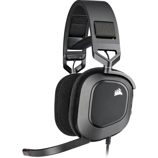 Corsair HS80 RGB USB žične gejmerske slušalice, Carbon