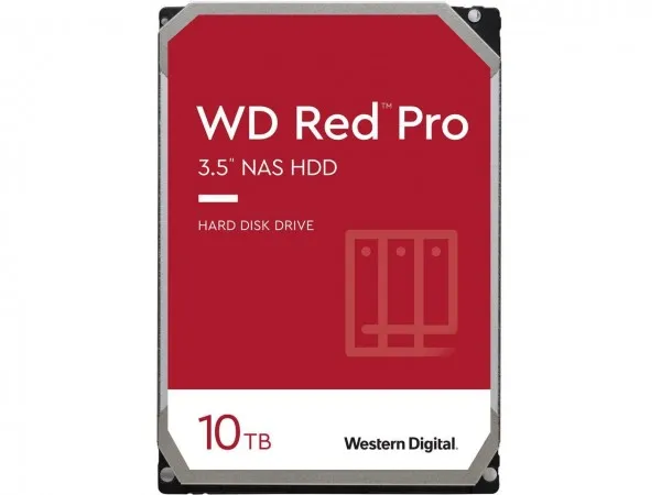 WD Red Pro WD102KFBX 10 TB interni NAS hard disk