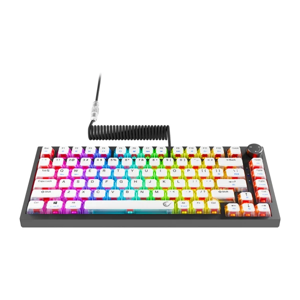 Rampage Zenith Pro TKL gejming tastatura, Hall Effect, 8000 Hz