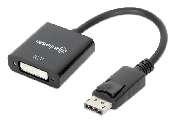 Manhattan 152228 aktivni DisplayPort na DVI-D adapter, 23 cm
