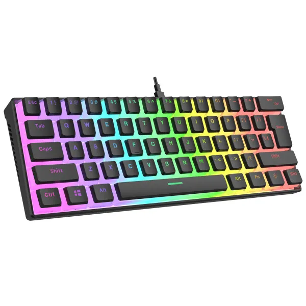 Rampage RADIANT K11 mehanička tastatura 60%, Outemu Red, RGB