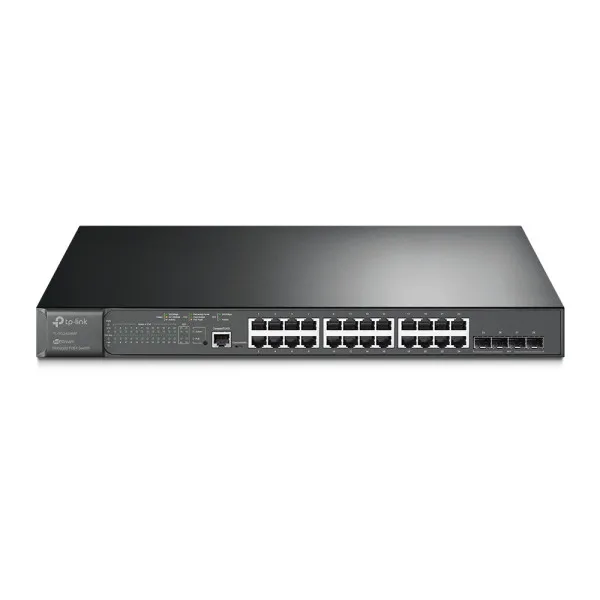 TP-Link JetStream TL-SG3428MP upravljivi gigabitni PoE+ svič, 24 porta