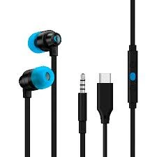 Logitech G333 crne žične gejming bubice sa mikrofonom