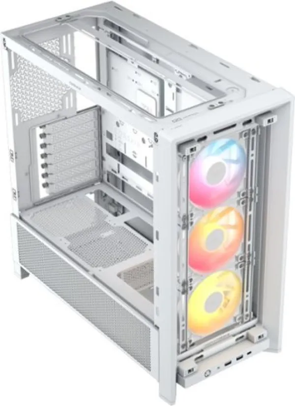 Corsair FRAME 4000D RS ARGB belo midi tower kućište sa 3 ventilatora
