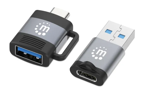 Manhattan 356329 set USB-A i USB-C adaptera, 2 komada