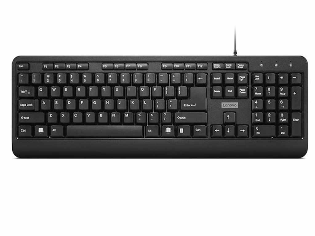 Lenovo 160 žična USB tastatura US, 104 tastera