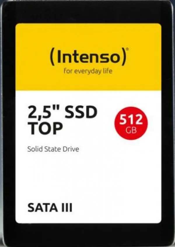 Intenso Top III SSD 512 GB 2,5" SATA III 3812450