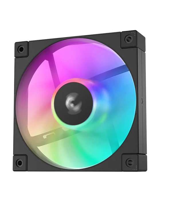 DeepCool FD12 ARGB 120 mm PWM ventilator, crni
