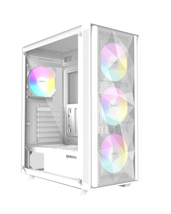 Raidmax Vector V217 ARGB White ATX kućište, belo