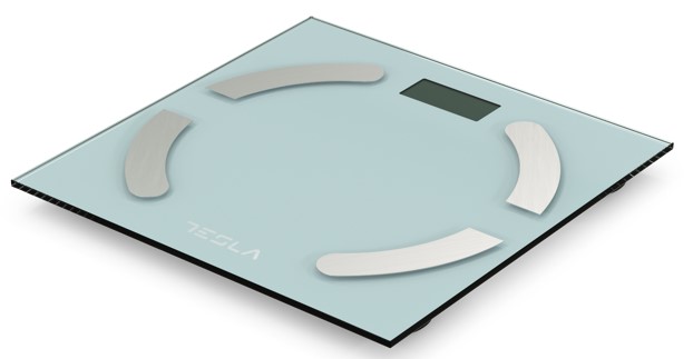 Telesna vaga TESLA BS301WX 3-180kg/bela-inox