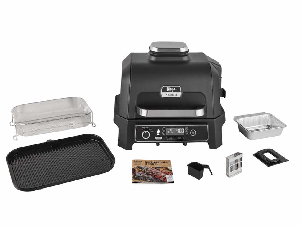 Ninja Woodfire Pro XL OG850EU električni roštilj sa dimilicom
