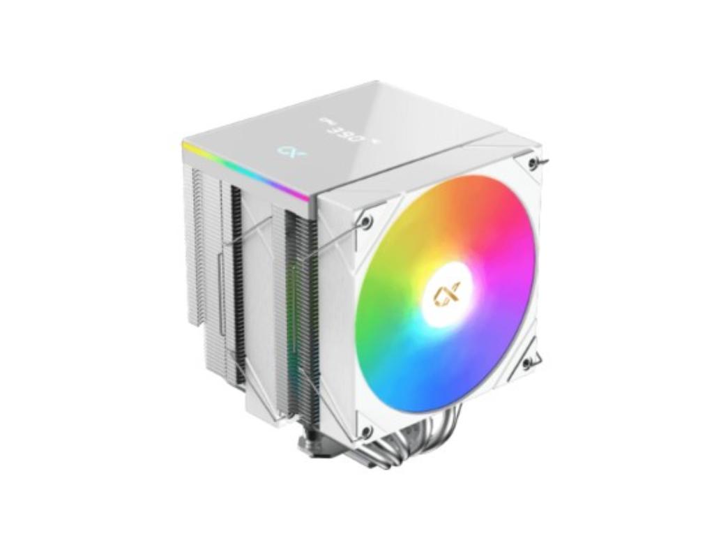 Xigmatek AK4 Digital Arctic beli CPU hladnjak sa ARGB osvetljenjem