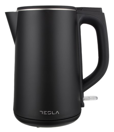 Tesla KT301BX crni ketler sa duplim zidom, 1,5 l, 2200 W