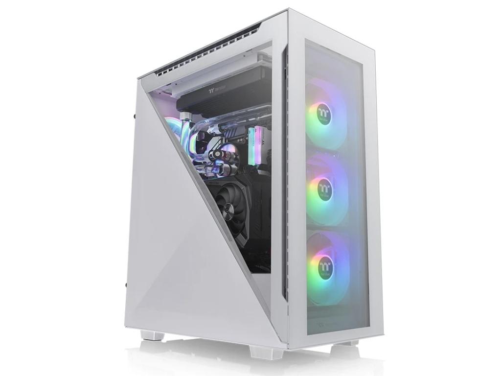 Thermaltake Divider 500 TG Snow ARGB belo midi-tower kućište