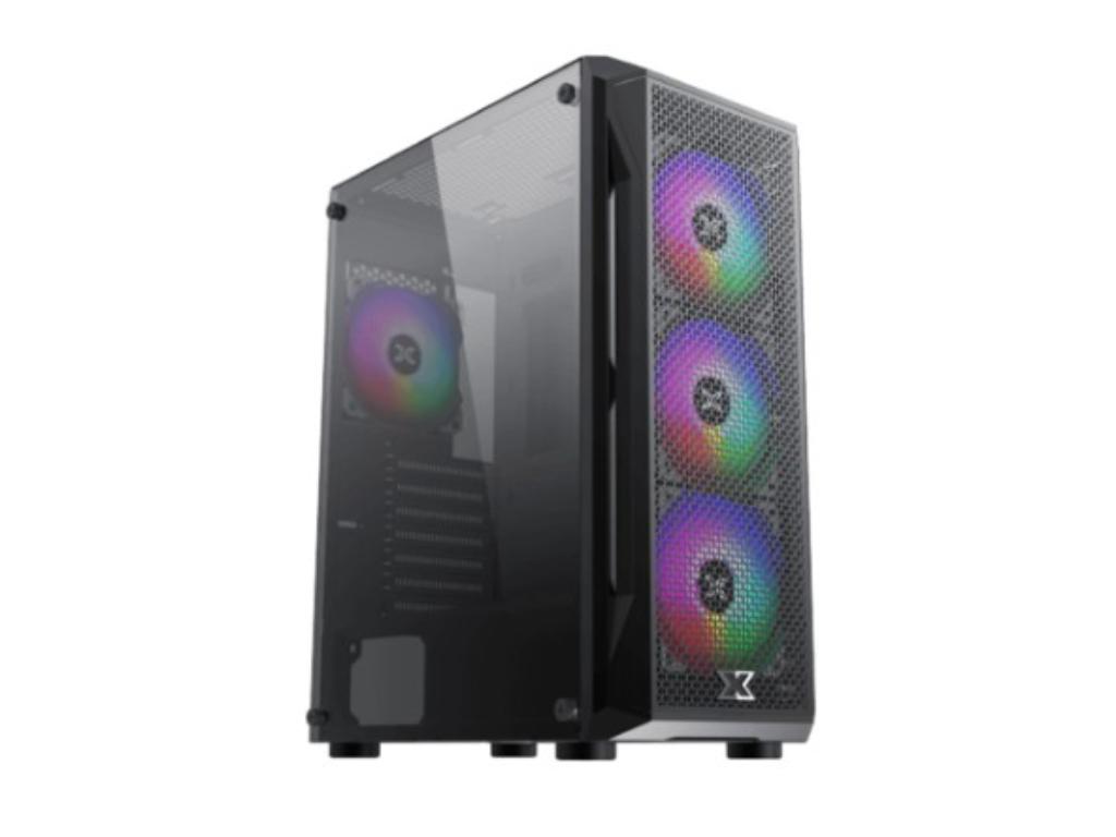 Xigmatek Gaming X EN46621 crno kućište sa 4 RGB ventilatora