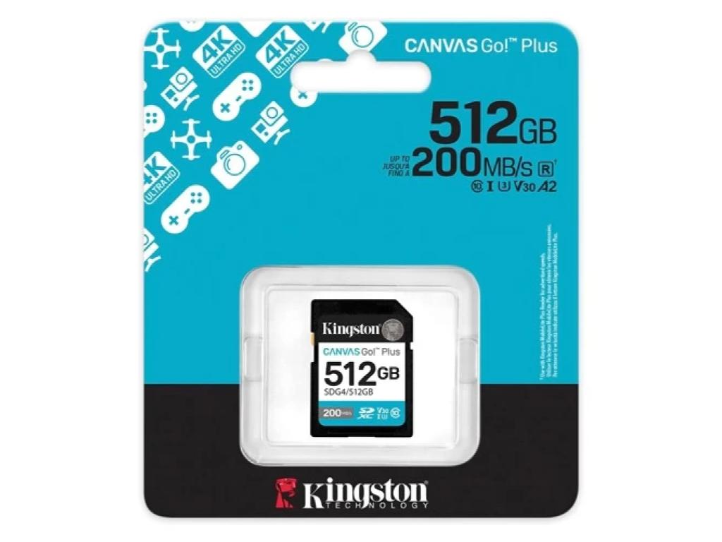 Kingston Canvas Go! Plus SD memorijska kartica 512 GB