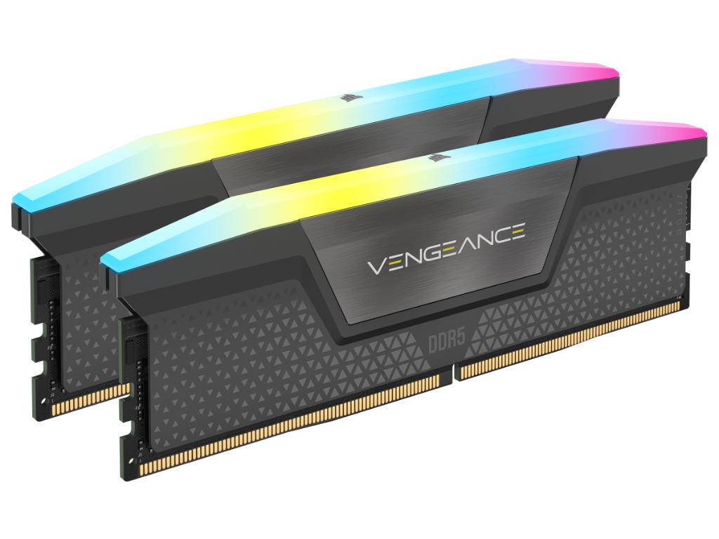 CORSAIR VENGEANCE RGB DDR5 16 GB (2 × 8 GB) 5200 MT/s CL40