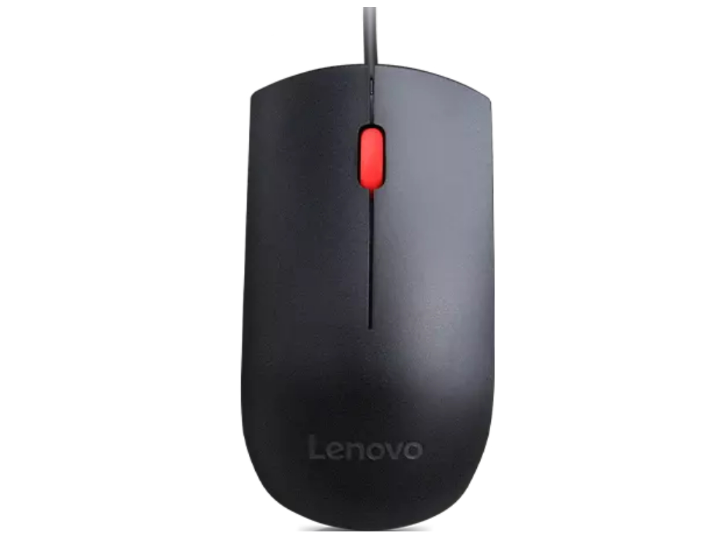 Lenovo Essential USB žičani miš crni 4Y50R20863