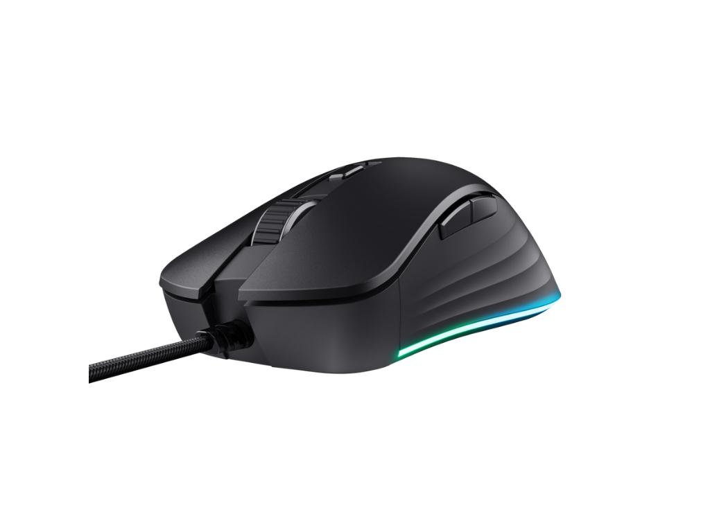 Trust GXT 924 Ybar+ — žičani gejming miš sa 25.600 DPI