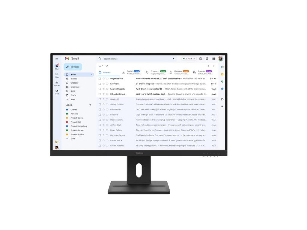 Lenovo ThinkVision E27-40 27″ IPS Full HD monitor, 100 Hz