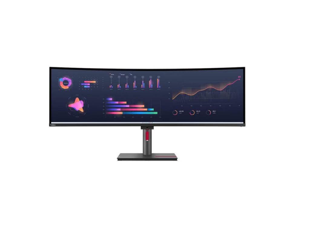 Lenovo ThinkVision P49w-30 zakrivljeni monitor 49″ DQHD