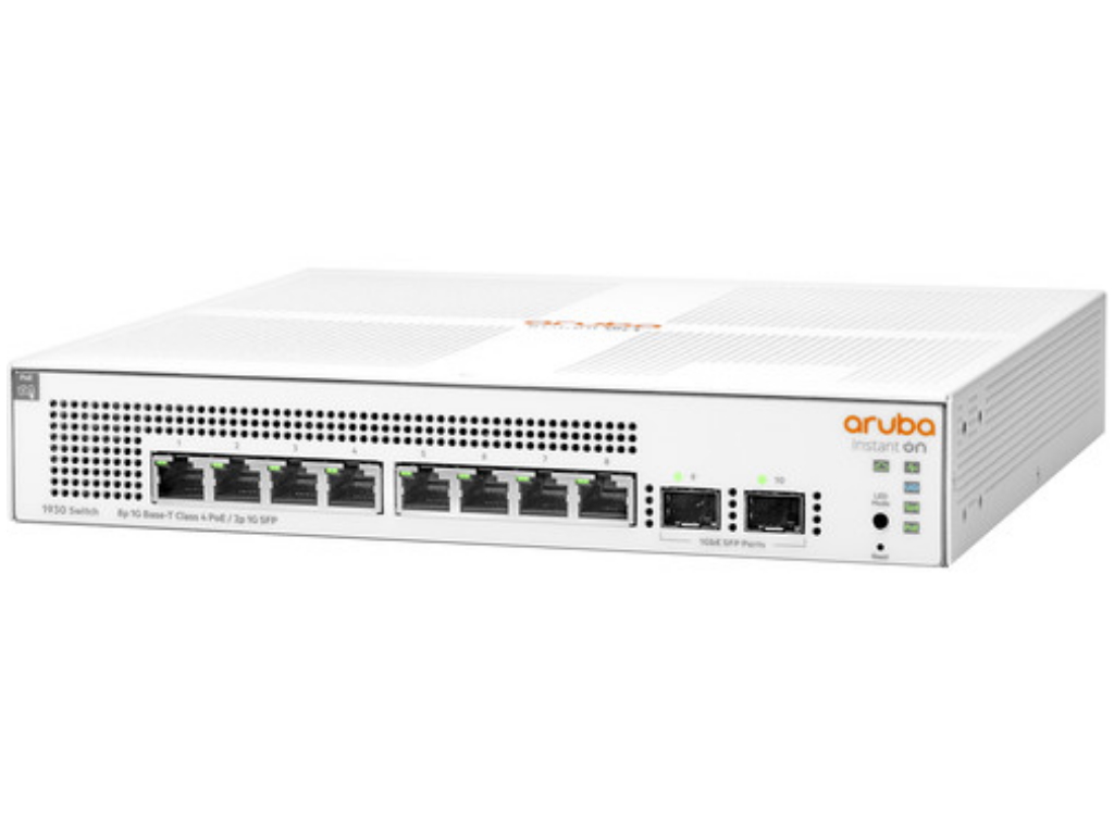 Aruba Instant On 1930 JL681A svič, 8x Gigabit PoE+ i 2x SFP