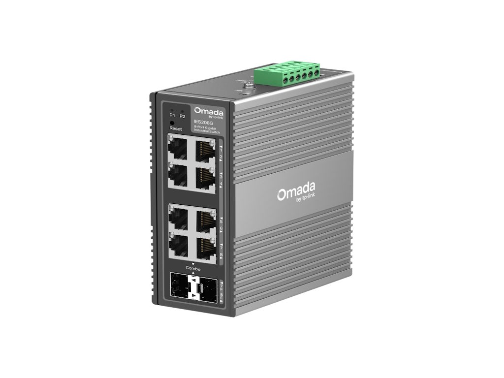 TP-Link Omada IES208G industrijski Gigabit switch sa 8 portova