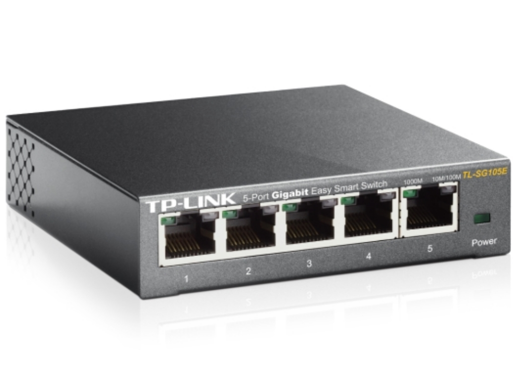 TP-Link TL-SG105E Easy Smart gigabitni svič sa 5 RJ45 portova