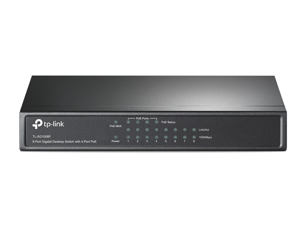 TP-Link TL-SG1008P stoni gigabitni svič sa 4 PoE porta