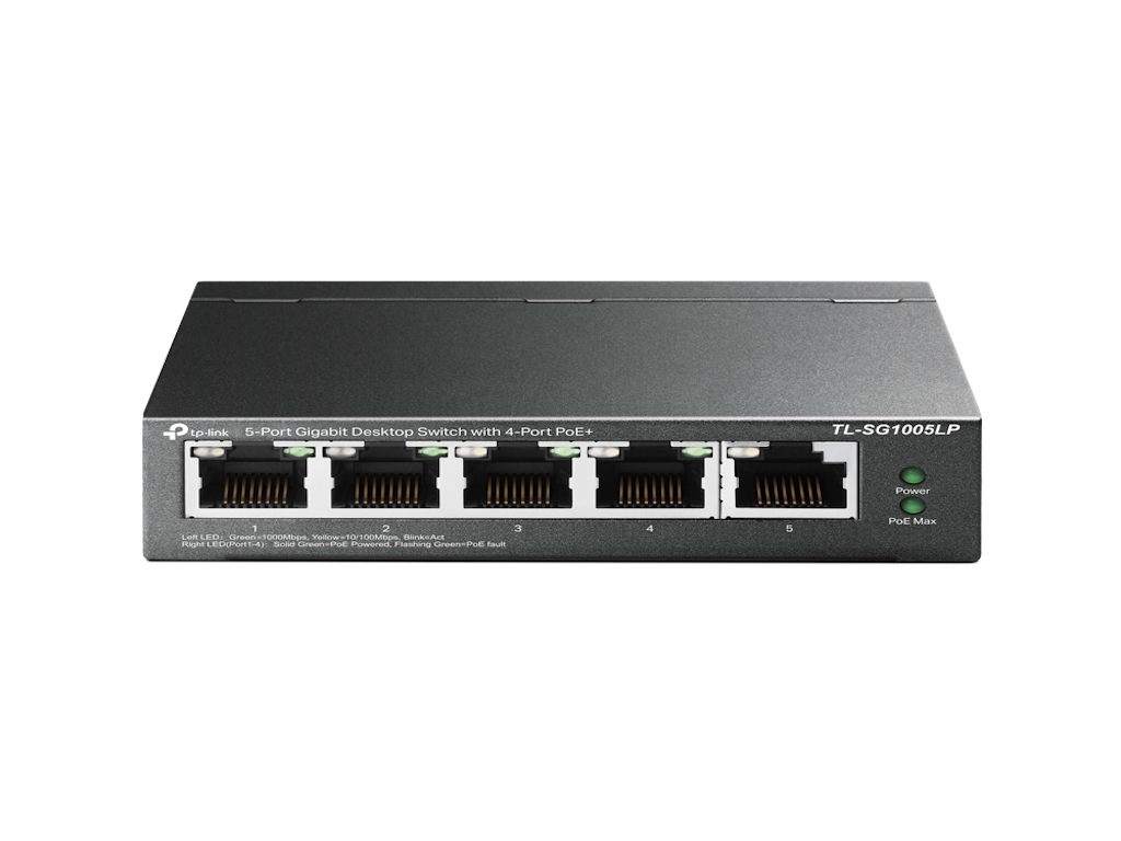 TP-Link TL-SG1005LP 5-portni gigabitni PoE+ svič