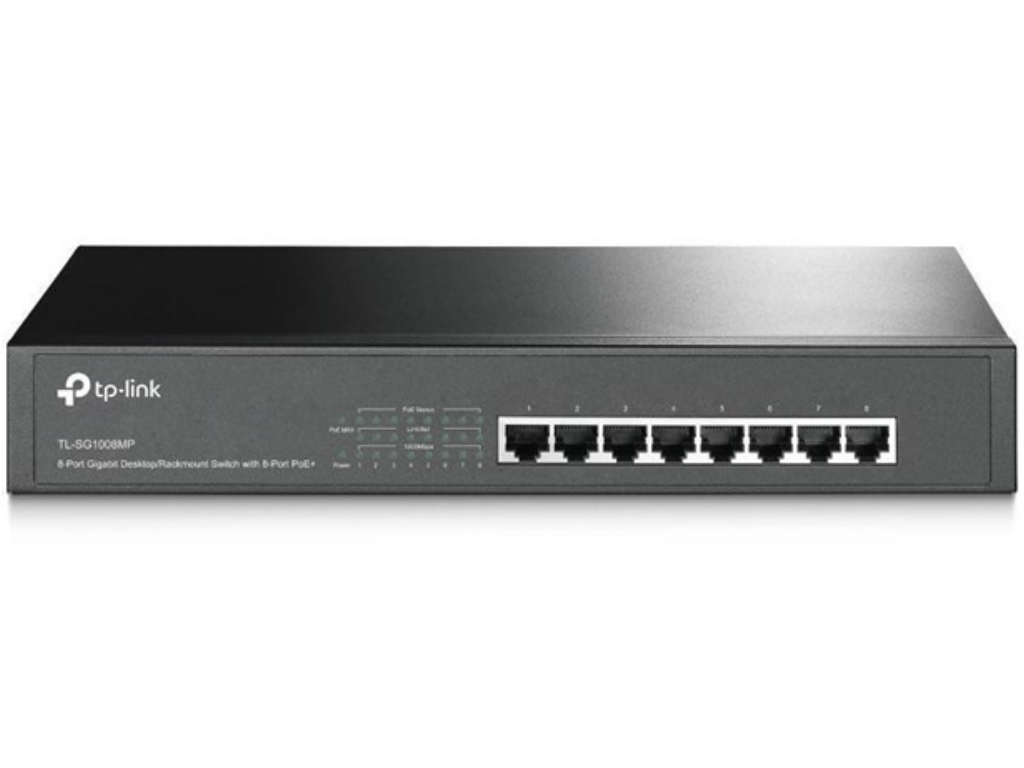 TP-Link TL-SG1008MP gigabitni PoE+ svič sa 8 portova