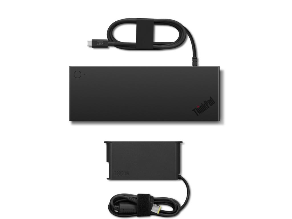 Lenovo ThinkPad USB4 Smart Dock 5500 USB4 docking stanica, 100 W