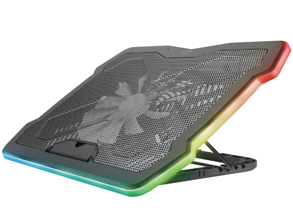 Trust GXT 1126 Aura postolje za hlađenje laptopa sa RGB osvetljenjem