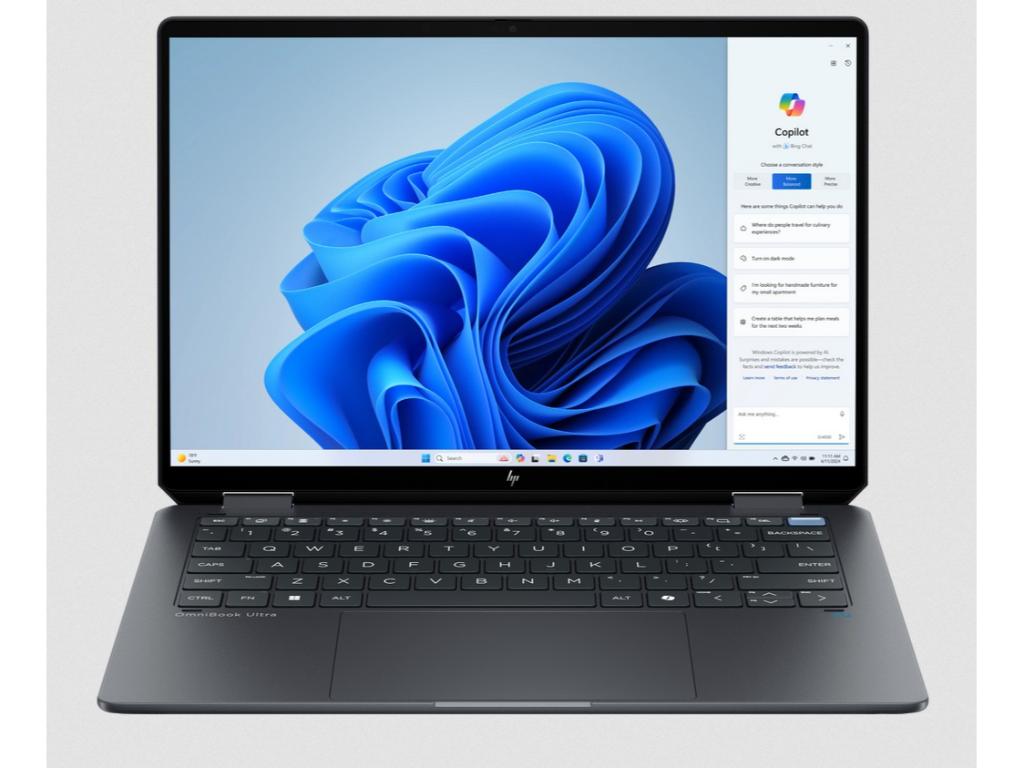 HP OmniBook Ultra Flip 14-fh0003nm 2-u-1 laptop, Core Ultra 7 256V, 16 GB/1 TB OLED