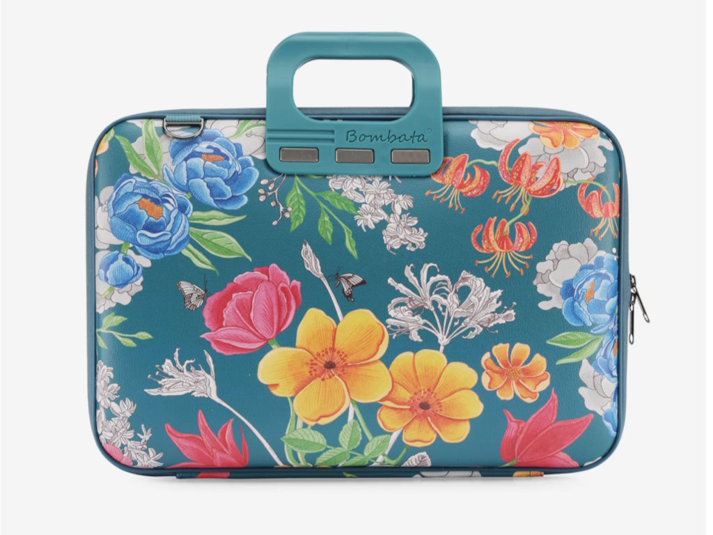 BOMBATA Peonia E00861/25 torba za laptop 15,6–16 inča, petrol plava