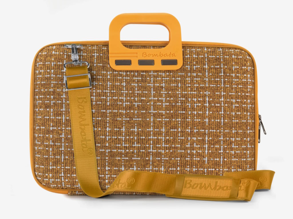 BOMBATA Tweed žuta torba za laptop 15,6–16 inča