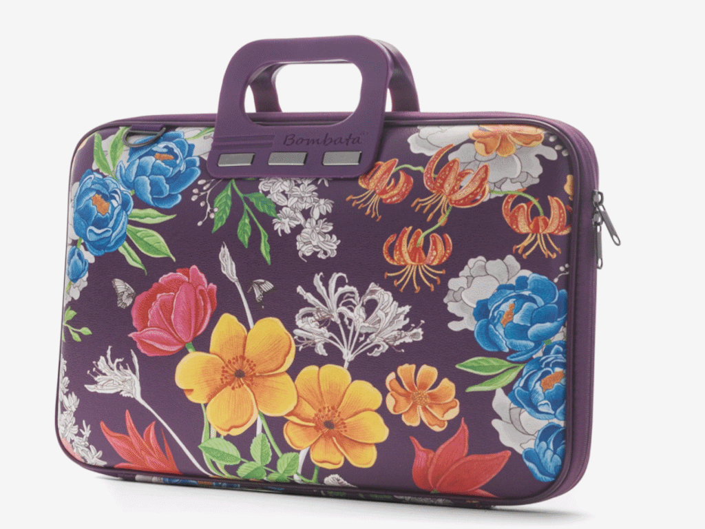 BOMBATA Peonia Plum Purple torba za laptop 13–14 inča