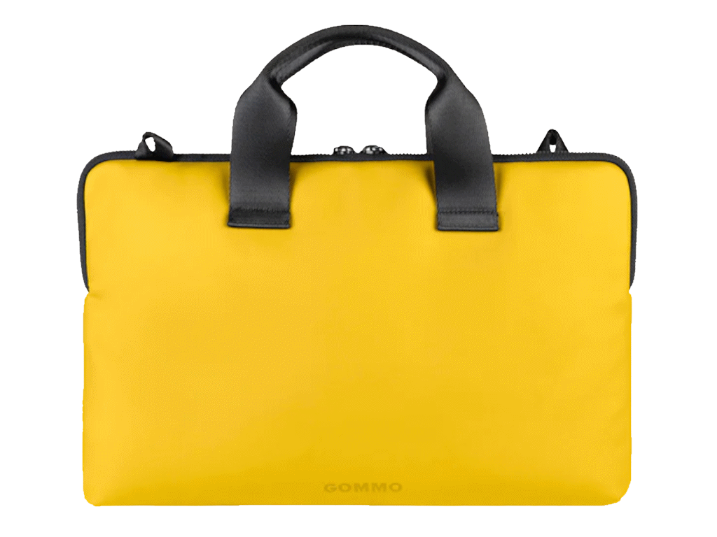 Tucano Gommo Super Slim žuta torba za laptop do 14 inča