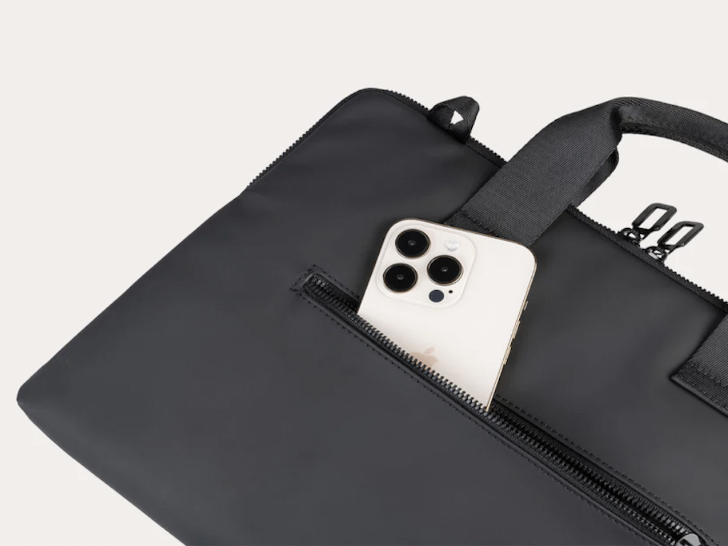 Tucano Gommo Slim torba za laptop do 15,6 inča, crna
