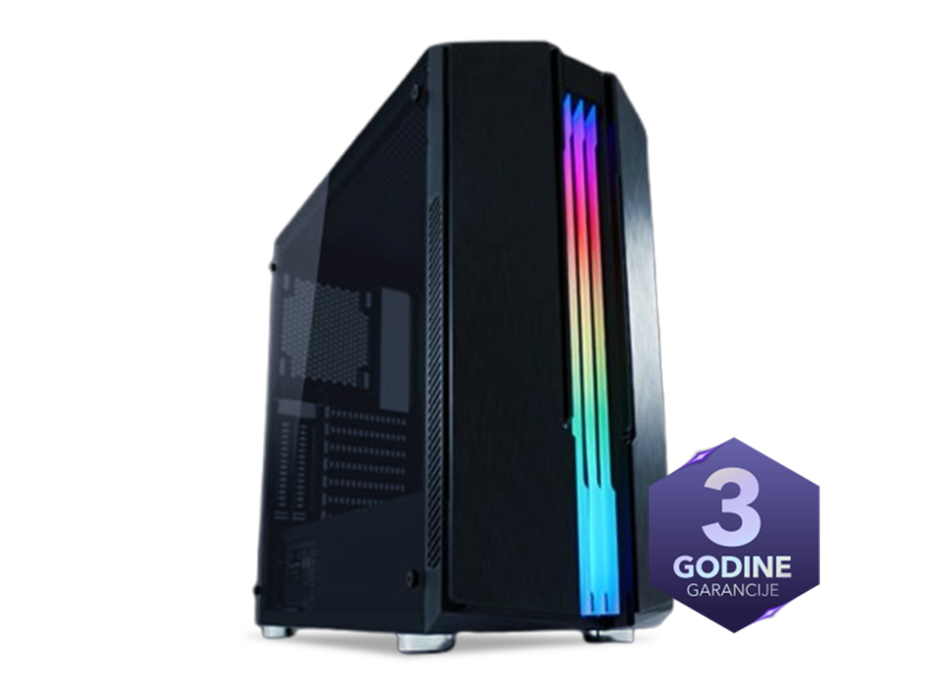 CTPC Advance Ryzen 5 5500 gaming računar, RX 7600 8 GB, 1 TB SSD