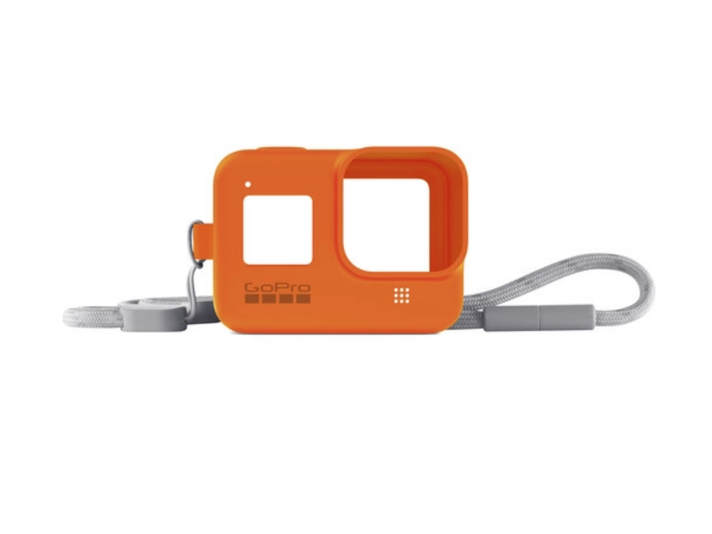 GoPro AJSST-004 narandžasta silikonska futrola sa vezicom za HERO8 Black