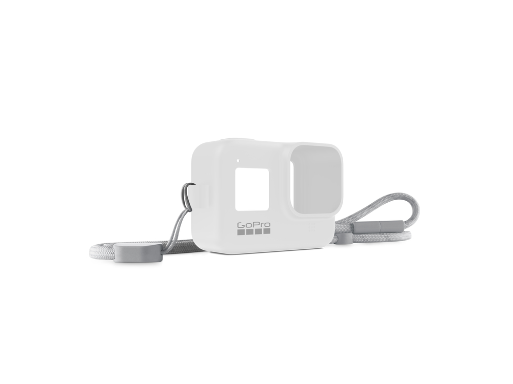 GoPro AJSST-002 bela silikonska futrola sa podesivom trakom za nošenje za HERO8