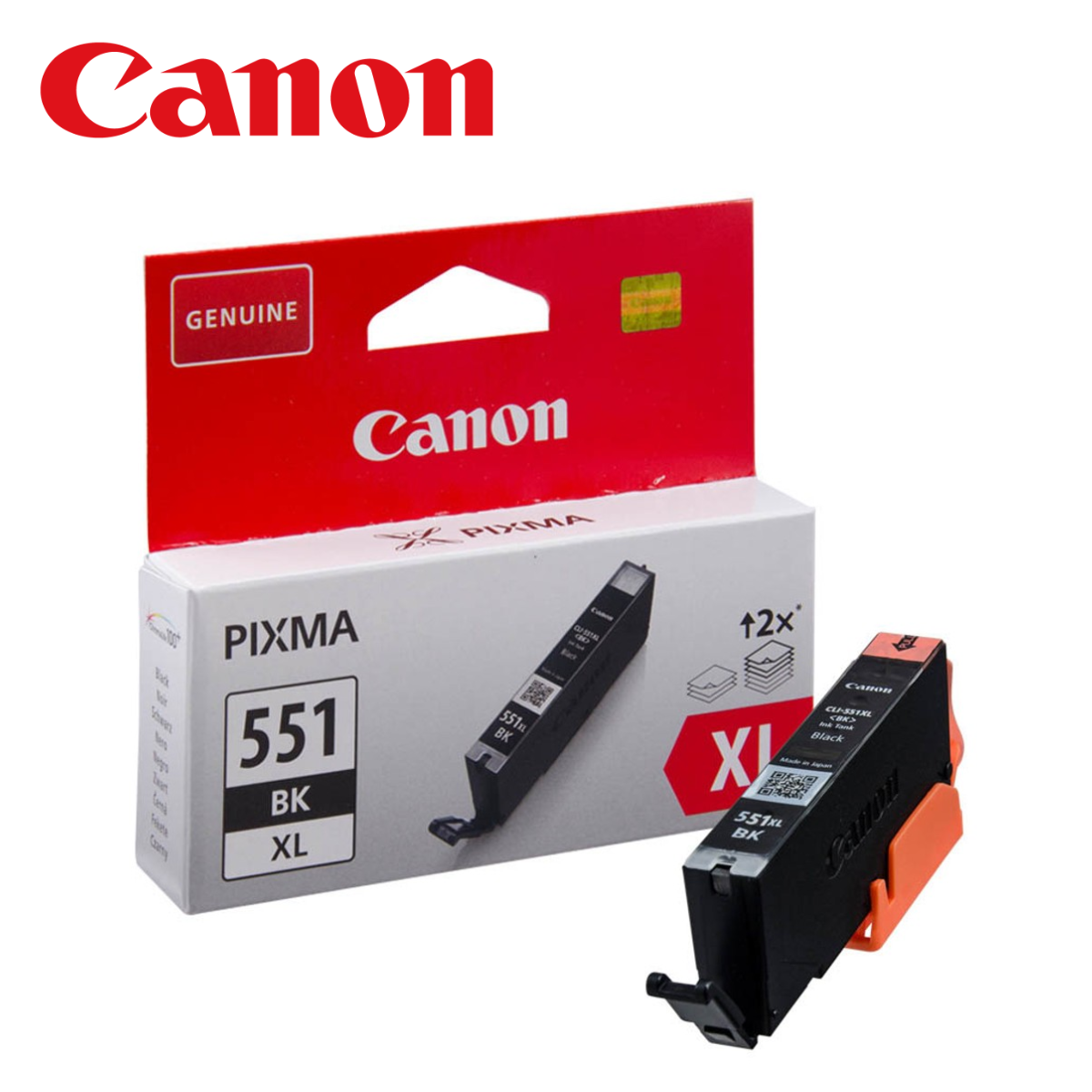 Canon CLI-551XL BK 6443B001 originalna crna foto-ink kaseta