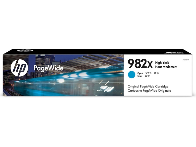 HP 982X T0B27A originalna cijan PageWide kaseta, 16.000 strana