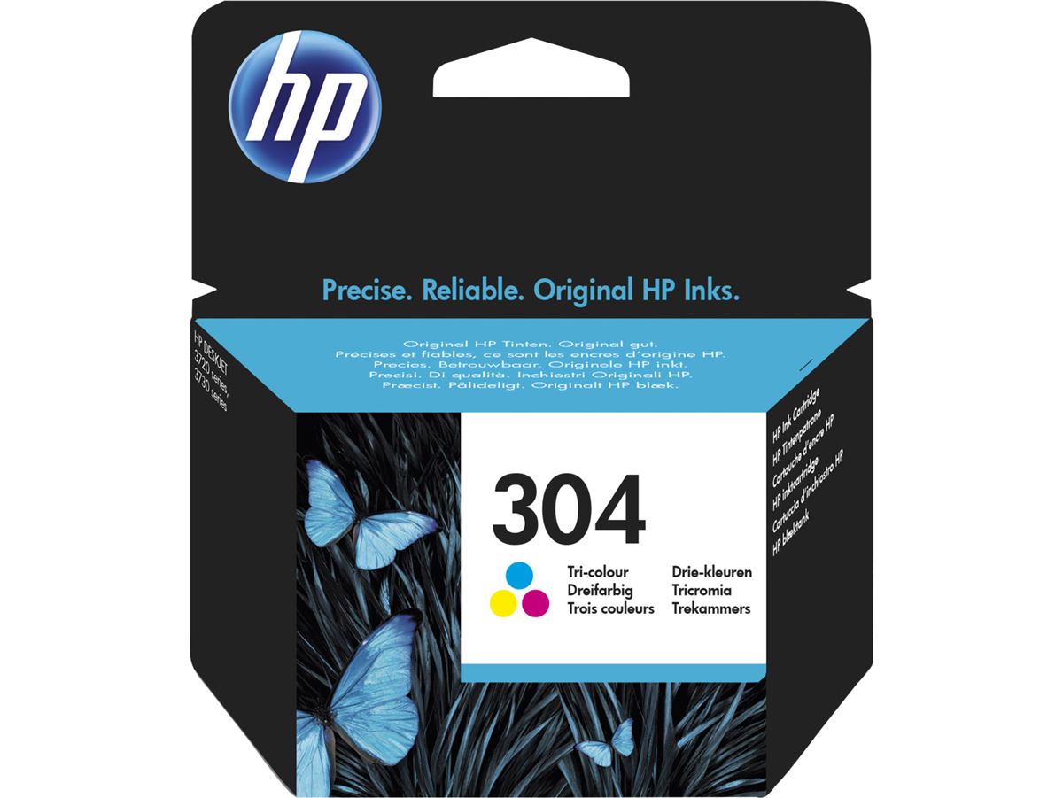HP 304 N9K05AE trobojna originalna inkjet kaseta