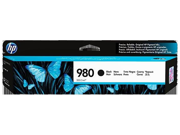HP 980 D8J10A crni kertridž sa pigmentnim mastilom, 203,5 ml