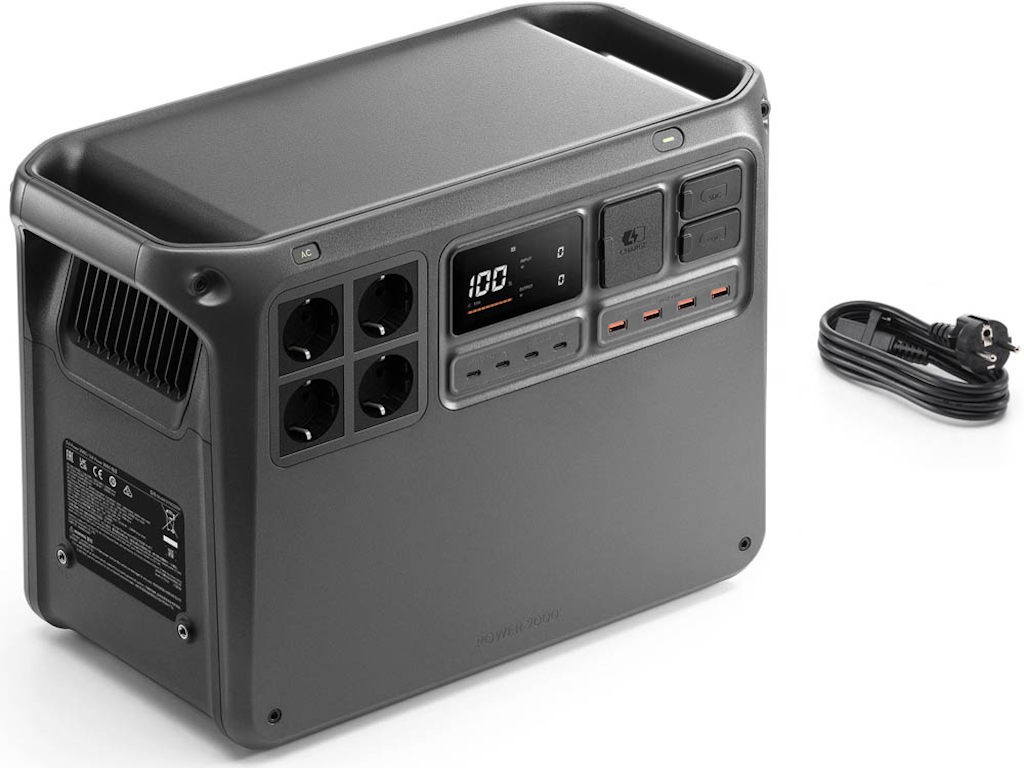 DJI Power 2000 EU prenosna energetska stanica, 2048 Wh, 3000 W