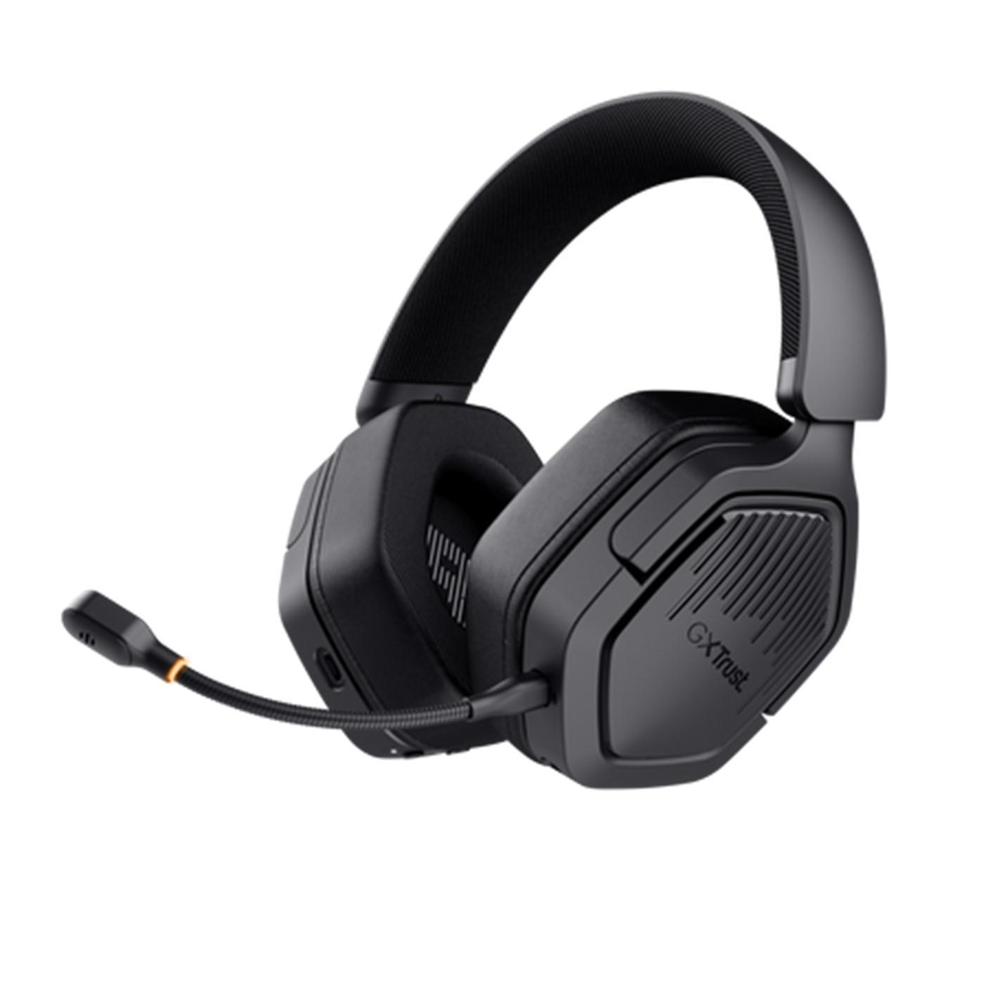 Trust GXT 493 Carus bežične gaming slušalice, crne