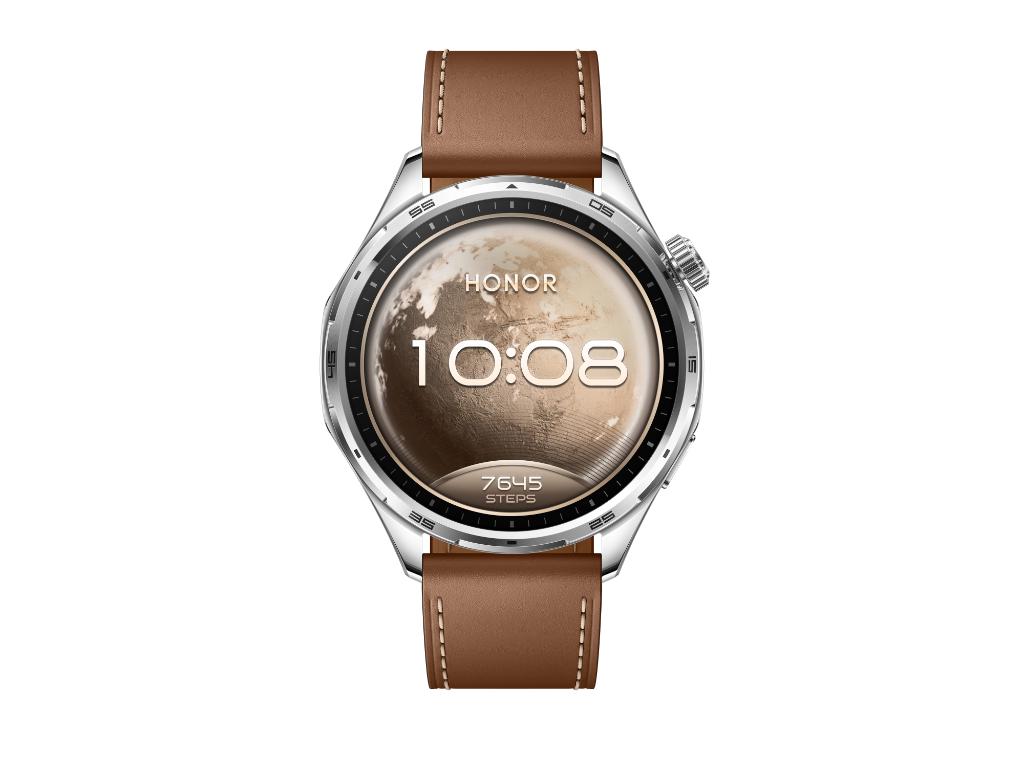 HONOR Watch 6 pametni sat 1,46″, braon kožna narukvica