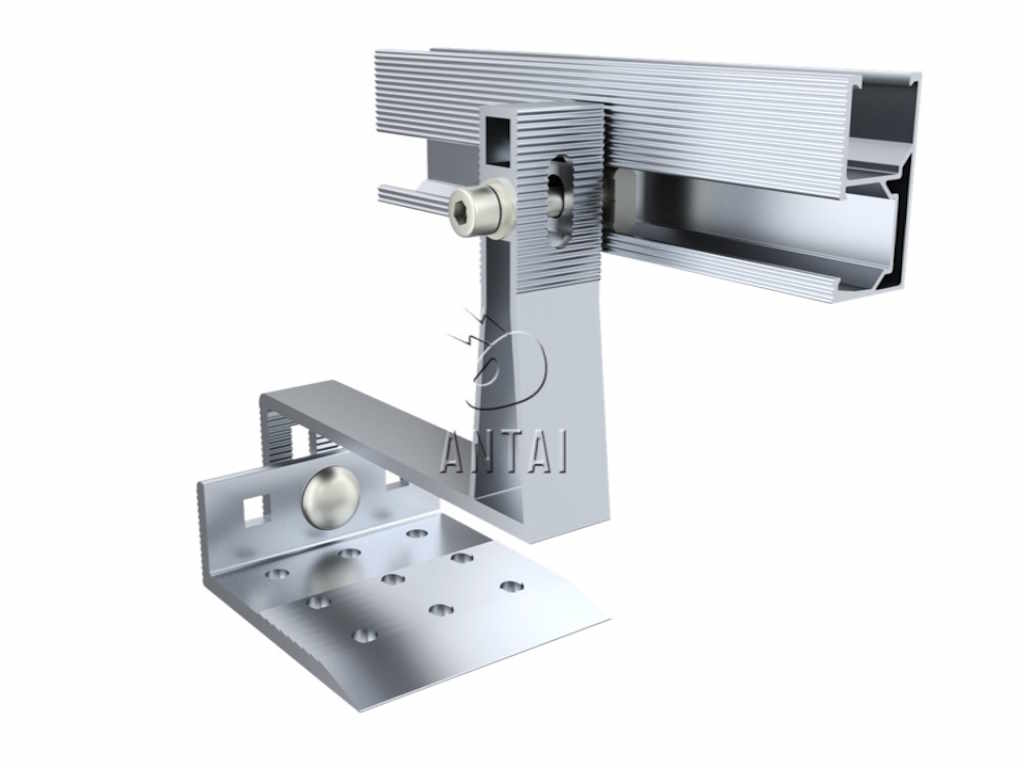 Antai ANT-HOOK6V2 aluminijumska krovna konstrukcija za 6 solarnih panela, crep